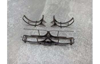 Держатель запасного колеса (ДЗК) КРАЗ-258, 221 двойной