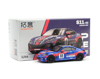 SUBARU BRZ Tokyo Racing #88, blue / red