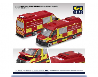 MERCEDES-BENZ Sprinter Hong Kong Fire Service Car (2021), Пожарная, Гонконг