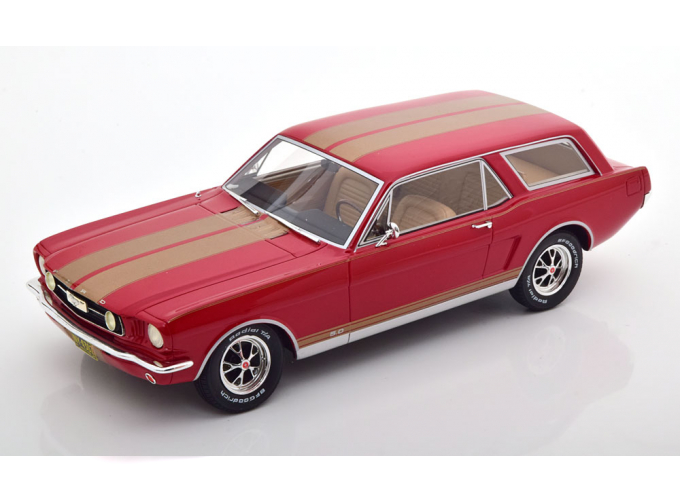 FORD Mustang Intermeccanica Wagon (1965), red golden