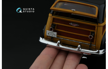 3D Декаль Автомобильные номера США, западные штаты, 1940-1950 (для всех моделей) (на метал. основании)