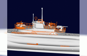 Сборная модель German U-boat type IX A/B (Profi set)