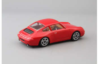 PORSCHE 911 Carrera 4, red