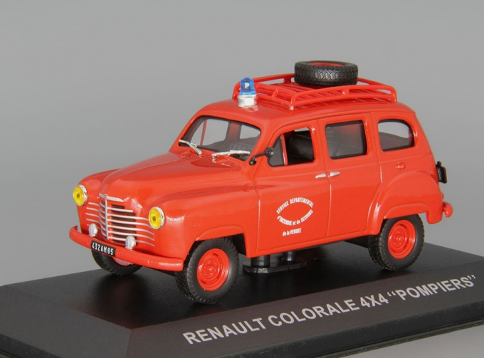 RENAULT Colorale 4x4 "Pompiers", red