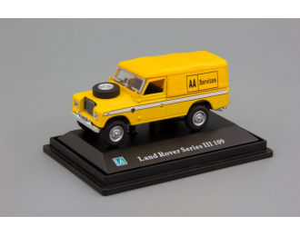 LAND ROVER Series III 109 "AA Services", yellow