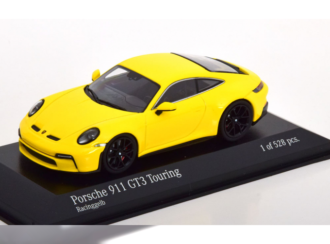 PORSCHE 911 (992) GT3 Touring (2021), yellow