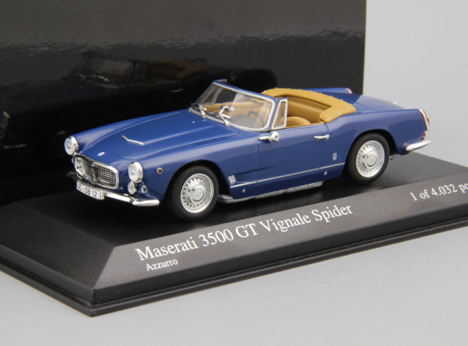 MASERATI 3500 GT Vignale Spider (1961), dark blue