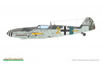 Сборная модель Gustav Pt. 3 Bf 109 G-6/AS & G-14/AS (Limited Dual Combo)