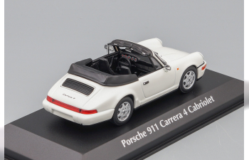 PORSCHE 911 CARRERA 2 CABRIOLET - 1990 - WHITE