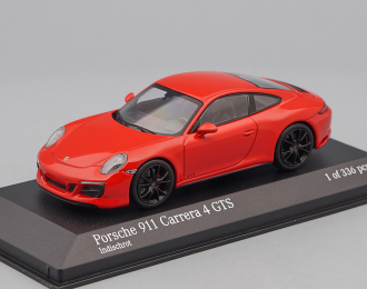 PORSCHE 911 (991.2) Carrera 4GTS (2017), red