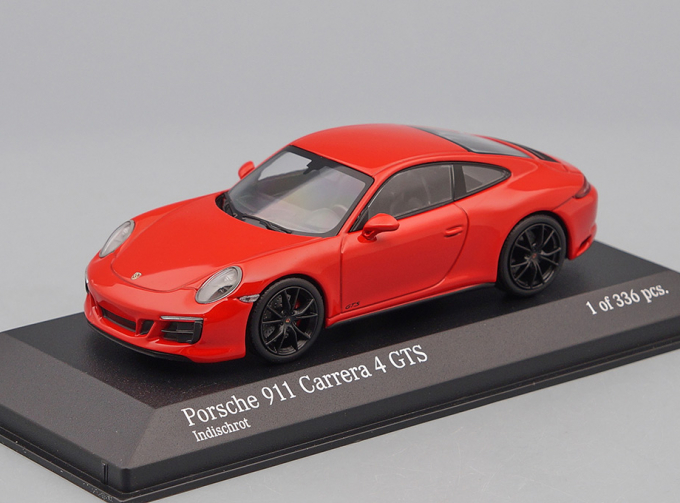 PORSCHE 911 (991.2) Carrera 4GTS (2017), red