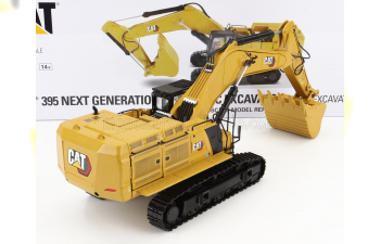 CATERPILLAR Cat395 Escavatore Cingolato - Tractor Next Generation Hydraulic Excavator Scraper - Mass Excavator Version, Yellow Black