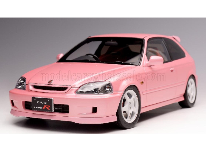HONDA Civic Type-r (ek9) (1997) With Yokohama Tires And Engine, Sweet Pink