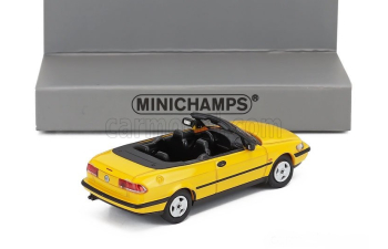 SAAB 900 Turbo 16S (Aero) Cabriolet (1987), yellow