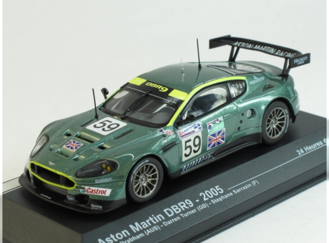 Aston Martin DBR9 #59, Le Mans 2005 Brabham-Turner-Sarrazin