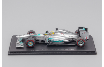 MERCEDES-BENZ No9 Australian GP Nico Rosberg F1 (2013), silver