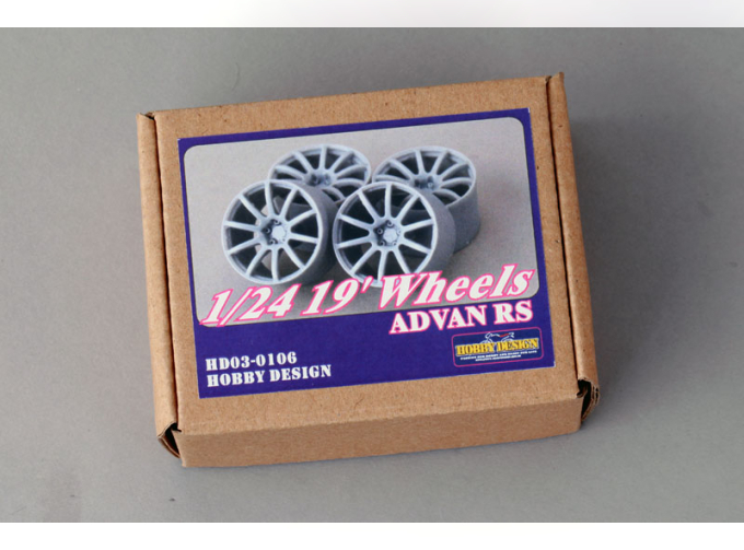 Набор для доработки - Диски 19’ Wheels ADVAN RS-D(Resin+Metal Parts)