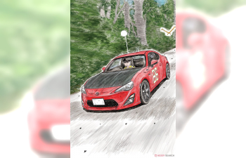 Сборная модель MF GHOST #3, Katagiri Kanata Zn6 Toyota №86