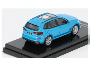 BMW X5 G05 RHD (2018), light blue