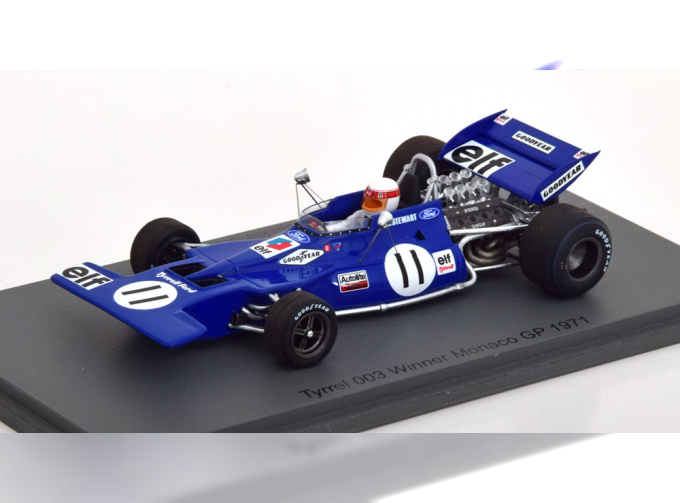 TYRRELL 003 Winner GP Monaco World Champion, Stewart (1971)