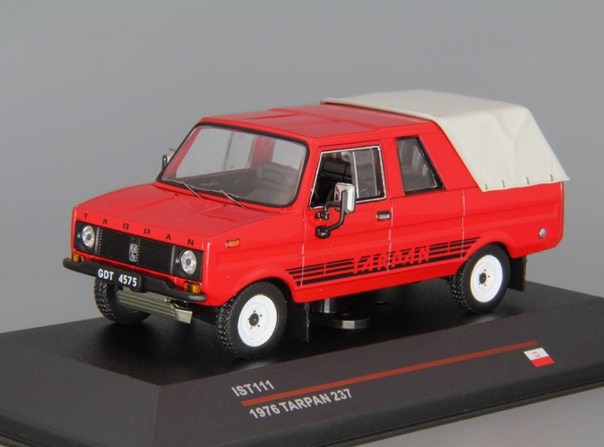 TARPAN 237 pick-up 4x4 (1982), red
