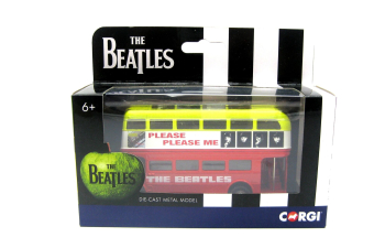 ROUTEMASTER Rml 2757 Autobus London (1956) - The Beatles - Please Please Me, Red White Yellow