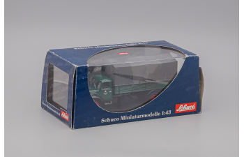 MAGIRUS S 6500 Rundhauber with canvas top, green