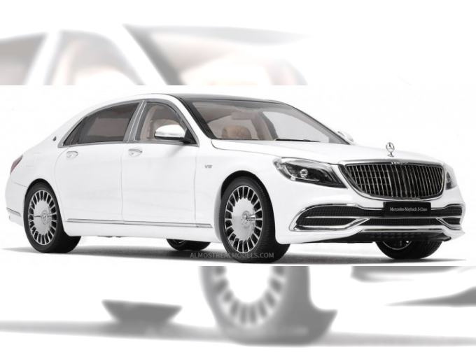 Mercedes-Benz S-Class Maybach - 2016 (black / silver)