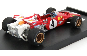 FERRARI F1 312b №4 Winner Italy Gp (1970) Clay Regazzoni, Red White