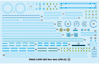 Сборная модель USS New York (LPD-21) 