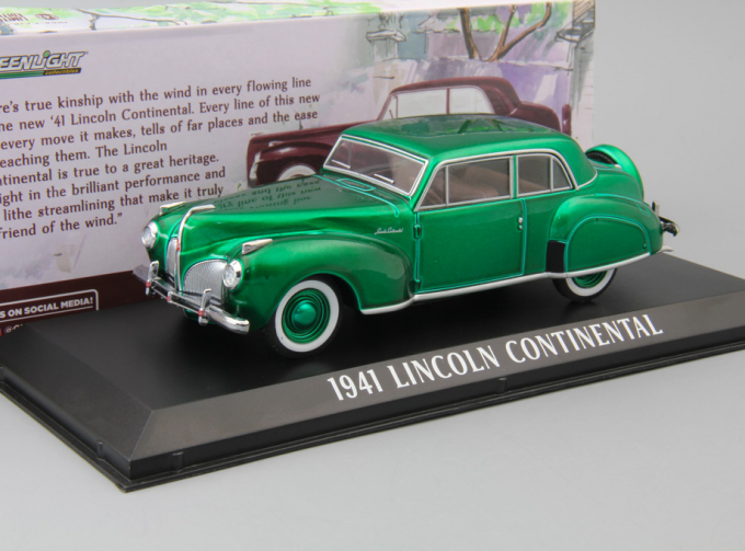 LINCOLN Continental 1941 Mayfair Maroon, green 