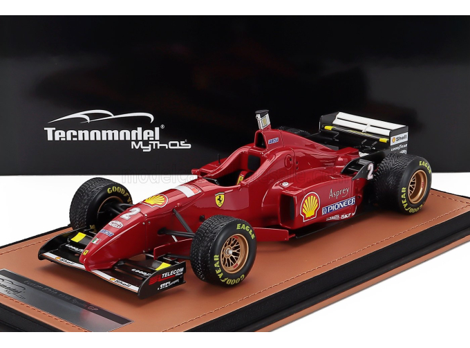 FERRARI F1 F310 №2 Spanish Gp With Rain Tires Eddie Irvine (1996), Red