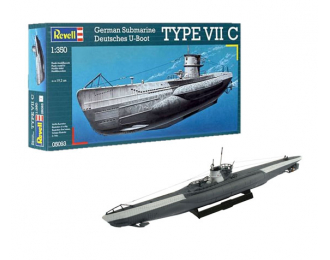 Сборная модель Немецкая подводная лодка Тип VII/C