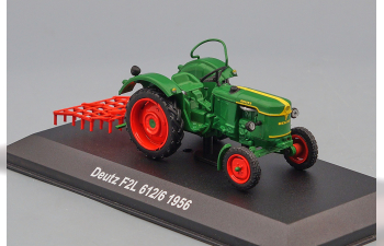 Deutz F2L 612/6 (1956) Тракторы 123, green