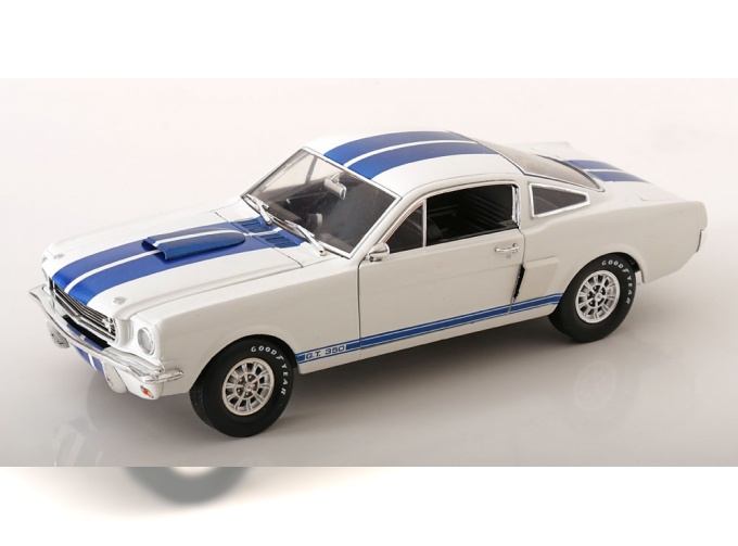 FORD Mustang Shelby GT350 (1966), white/blue metallic