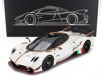 PAGANI Huayra R №1 (2021), Pearl White Carbon