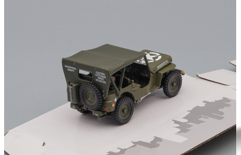 JEEP Willys 1/4 Ton military vehicle with softtop