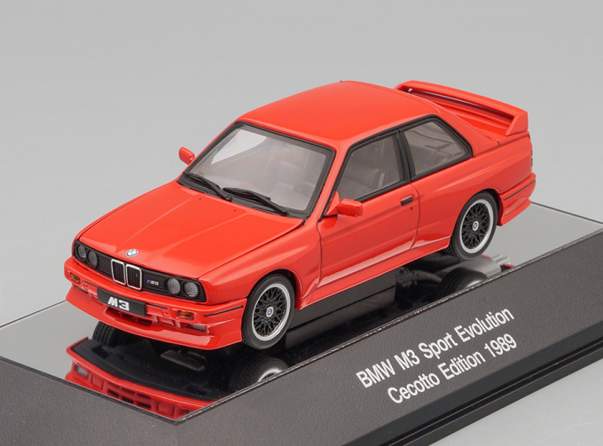 BMW M3 Sport Evolution Cecotto Edittion 1989, red