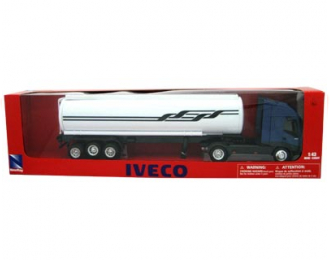 IVECO Stralis Petrolium Transport трейлер цистерна 1:43, синий