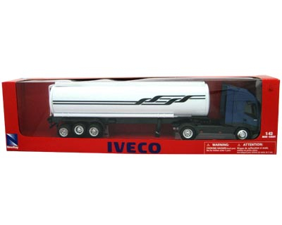 IVECO Stralis Petrolium Transport трейлер цистерна 1:43, синий