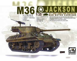 Сборная модель Американская САУ M36 Jackson 90mm