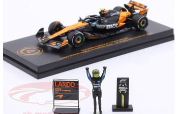 McLaren MCL39 #4 3rd Abu Dhabi GP Formula 1 World champion Lando Norris  (2025)