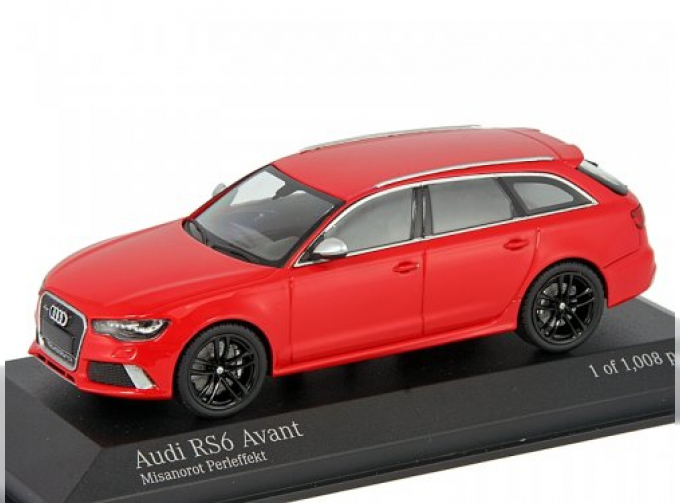 AUDI RS6 AVANT - 2012, RED