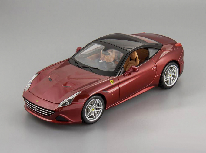 FERRARI California T closed top, red metallic