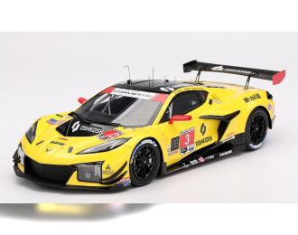 CHEVROLET Corvette Z06 Gt3.r 5.5l V8 Pratt Miller Motorsports №3 Imsa 24h Daytona (2025) Antonio Garcia - Daniel Juncadella - Alexander Sims, Yellow Black
