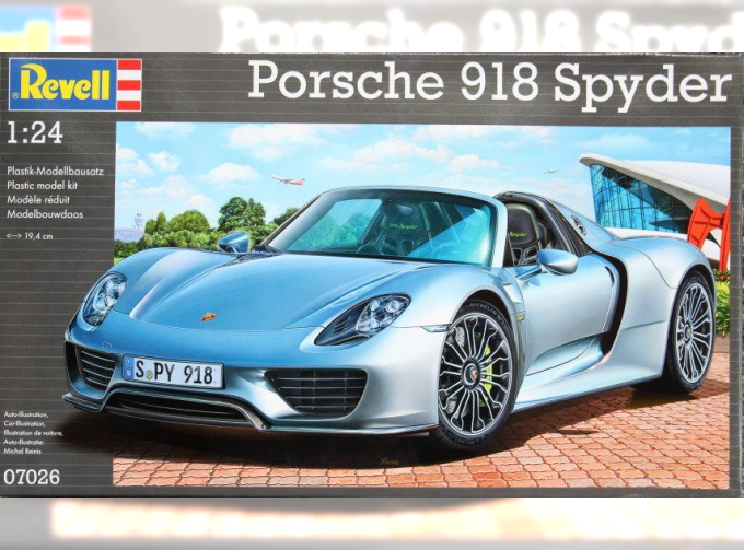 Сборная модель Porsche 918 Spyder