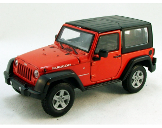 JEEP Wrangler Rubicon Softtop 2012, красный