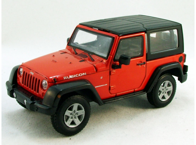 JEEP Wrangler Rubicon Softtop 2012, красный