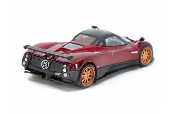 PAGANI Zonda F RHD (2005), Red Met Black