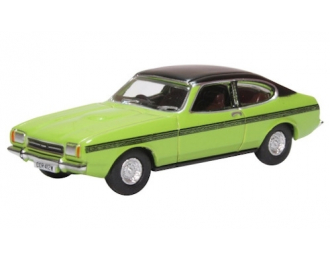 FORD Capri MKII (1974), light green / black